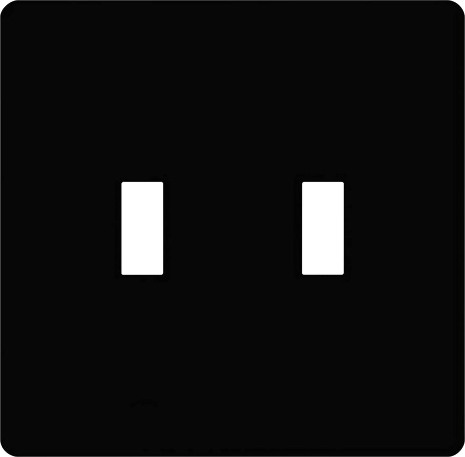 Lutron Fassada Fashion Wall Plate | Traditional Toggle Opening | Matte Finish | FW