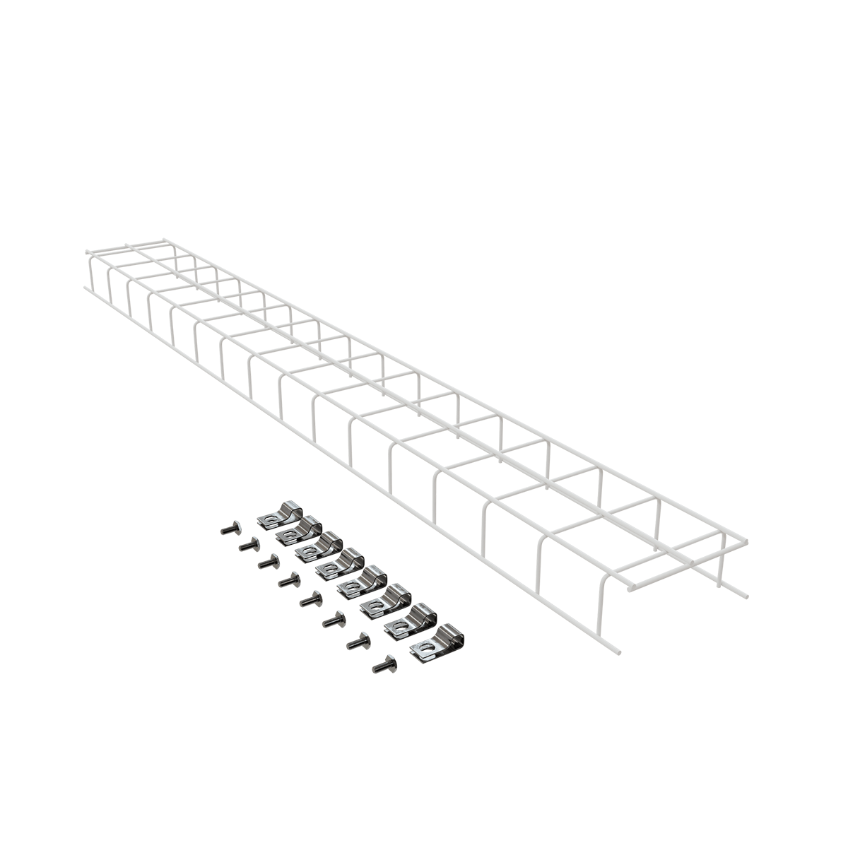 Product Display Visual of the SKU: RENO-LHB-WG-R1 for Marketing of theReno Wire Guard for R1/R2 Linear Highbay | RENO-LHB-WG | RENO-LHB-WG