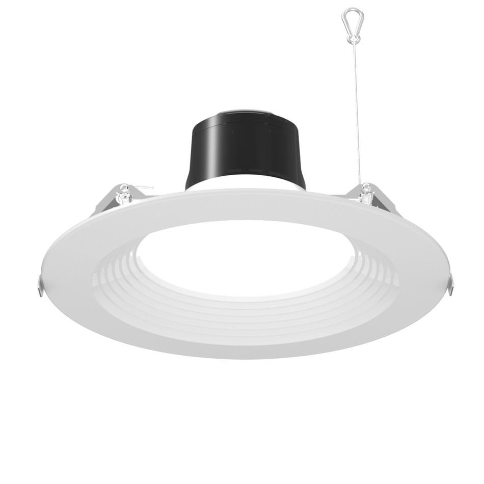 Zeta - 10" Commercial Downlight - Selectable Wattage 22/34/45W - Selectable CCT 2700/3000/3500/4000/5000K - 120-347V - White Finish — Title: Default Title