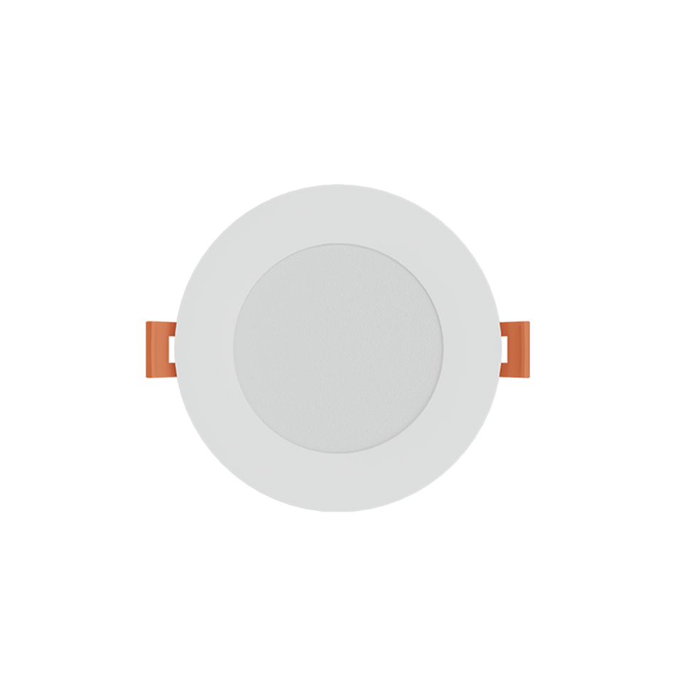 Brilliance - 3" SLIM Recessed Downlight - 6W - Selectable CCT 27/30/35/40/5000K - 120V - White Finish — Title: Default Title