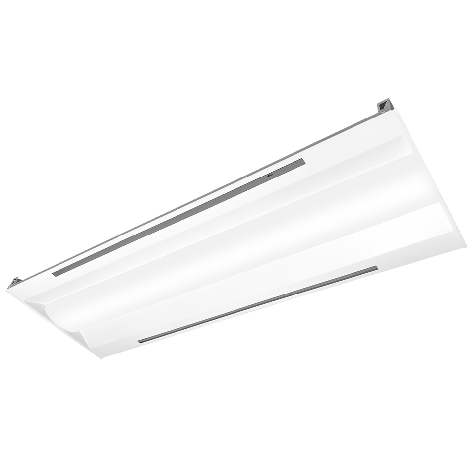 Reno Luxor - METRIC CENTER BASKET TROFFER with Optional Air Return - 500mm x 1,500mm - Selectable Wattage 30/40/50/60W - Selectable CCT 30/35/40/5000K -... | RENO-2060CTF-UNV/347-MWMCCT