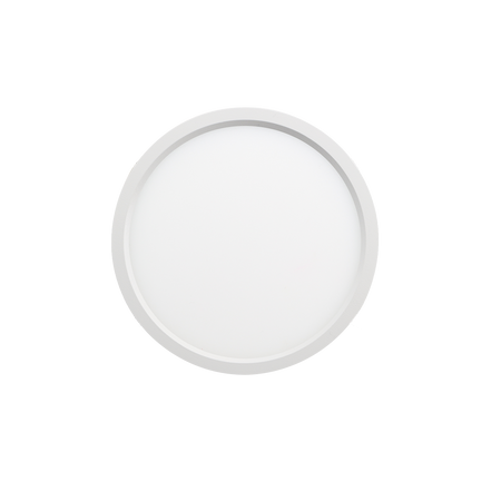 Sol - 9" Slim Surface Round - 18W - 1150LM - Selectable CCT 27/30/35/40/50K - 120V - White Finish