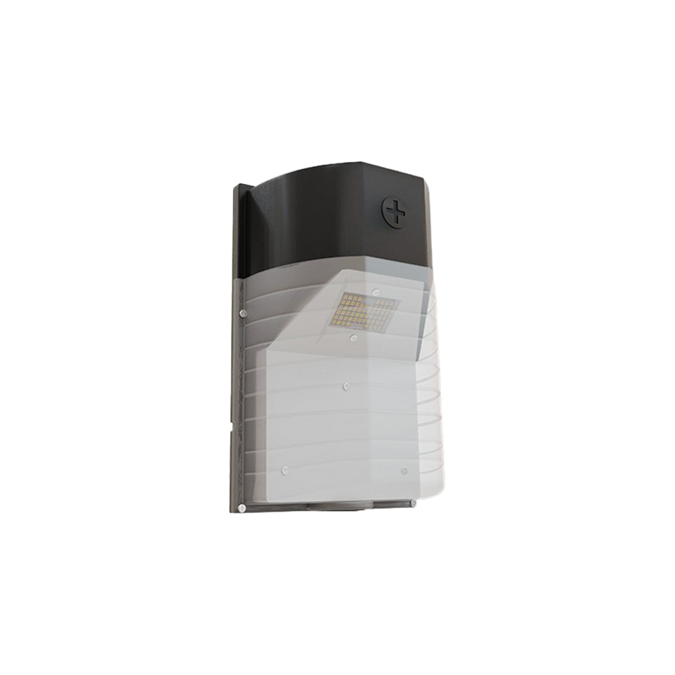 Ops - Security Wall Pack - Selectable Wattage 8/10/15/25W - Selectable CCT 3000/4000/5000K - 120-347V - Black Finish — Title: Default Title