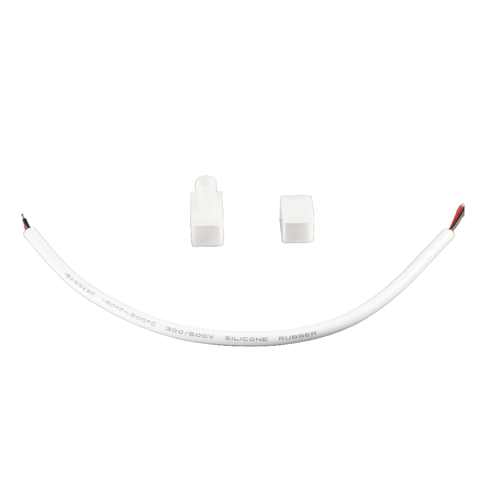 Product Display Visual of the SKU: RENO-NEON-13MM-EP-BF-RGB-TOP for Marketing of theReno 1FT Power Cable bottom feed | RENO-NEON-13MM-EP-BF-RGB-TOP