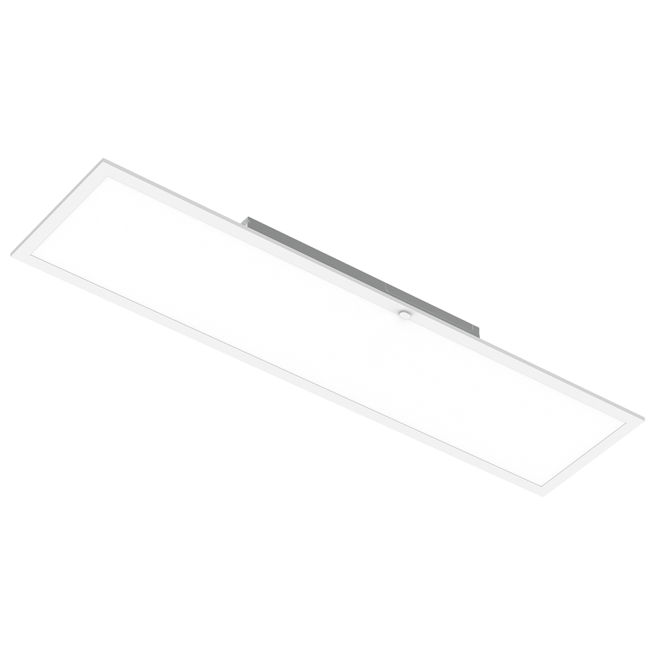 Reno Aim - 1X4 Back-Lit Panel with Sensor Compatibility | **Does Not Include Sensor** - Selectable Wattage 20/30/40W - 133LM - Selectable CCT 3500/4000/5000K - 120-347V | RENO-14BLPL-DV-MW-MCCT-MS