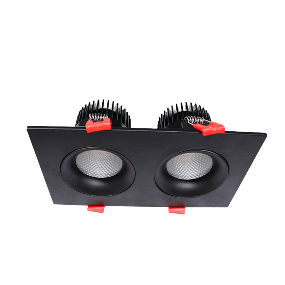 Reno 3.5" SQUARE GIMBAL  | RENO-LED-AURA-35-S24W-5CCT-XX-SQ | RENO-LED-AURA-35-SQ