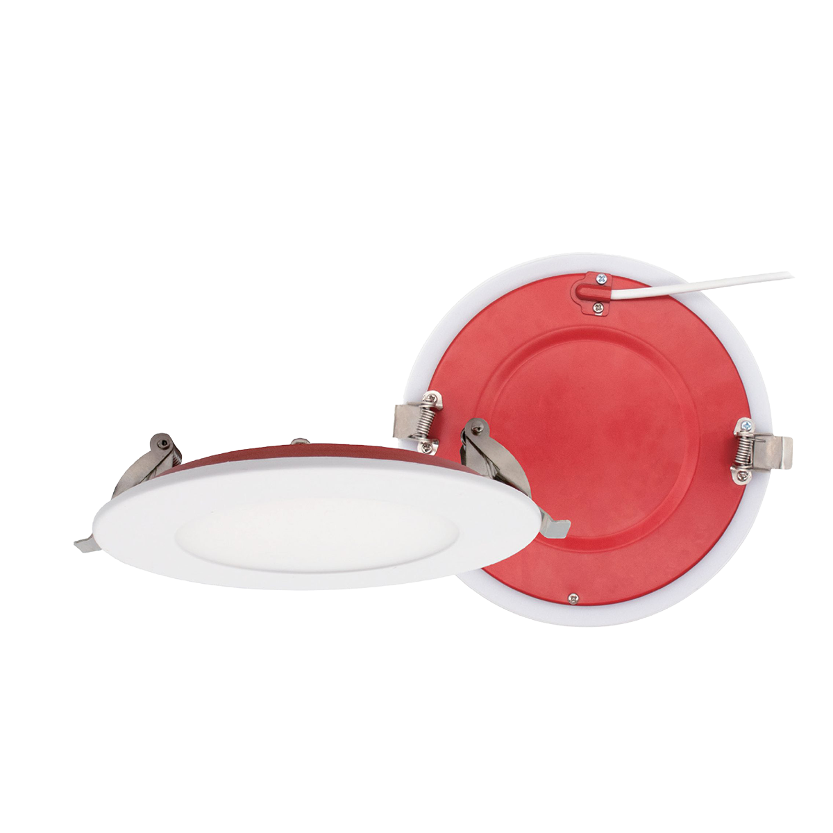 Product Display Visual of the SKU: RENO-4-S12W-MCCT-WH-FR for Marketing of theReno 4" Round Fire-Rated Slim Recessed Downlight

12W | Selectable CCT 27/30/35/40/5000K | 120V | 120 minute fire rating | White Finish | RENO-4-S12W-MCCT-WH-FR