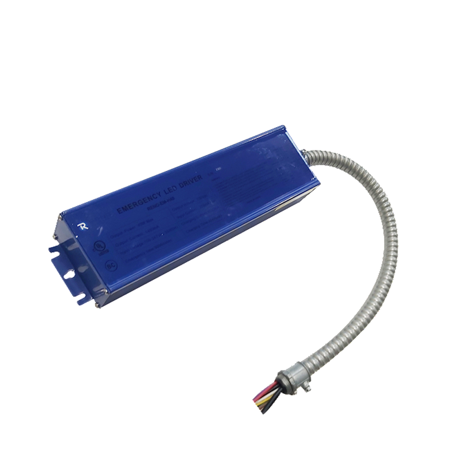 Product Display Visual of the SKU: RENO-EM-H40 for Marketing of theReno Emergency LED Driver | External Mount | 40W | RENO-EM-H40