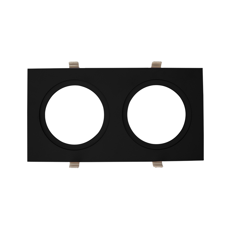 Reno Aura - Multiple Lighting System Plates for two 3.5" Round Regressed Gimbals | RENO-MLP2-35