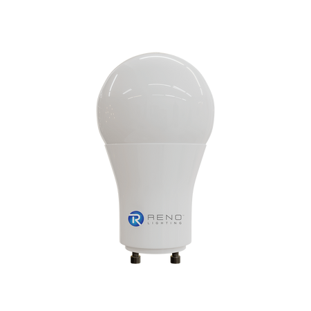 A19 GU24 Base A-Type Bulb - 9.5W - 800LM - 120V - ECO fees may apply — Color Temperature: 4000K