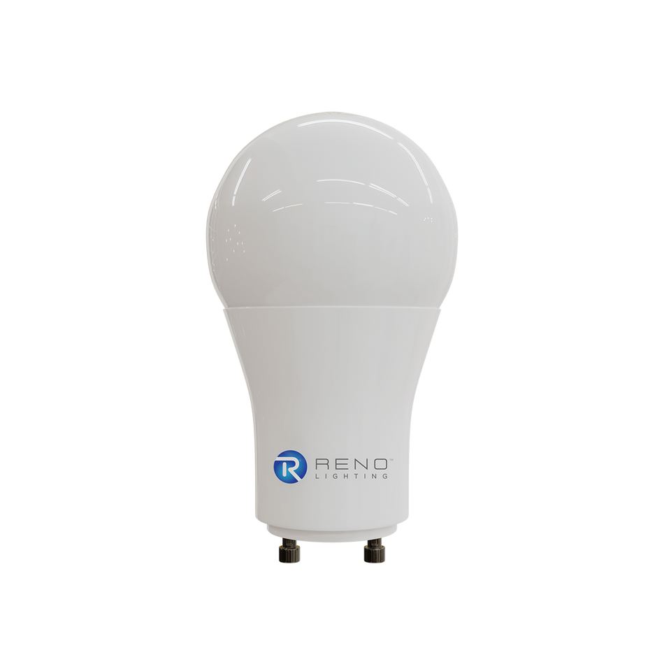 A19 GU24 Base A-Type Bulb - 9.5W - 800LM - 120V - ECO fees may apply — Color Temperature: 4000K
