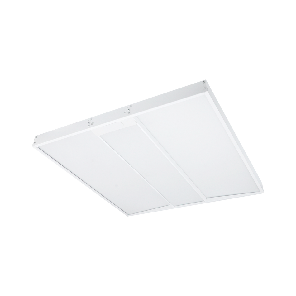 Reno Prism - 2x2 Architecture Troffer - Selectable Wattage 20/25/30/40W - Selectable CCT 3500/4000/5000K - 120-347V - White Finish | RENO-22PTF-UNV/347-MWMCCT-HL