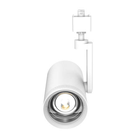 Story - 30W Track Head - Selectable CCT 2700/3000/3500/4000/5000K - H-Type - Angle Adjustable - 120V — Finish: White