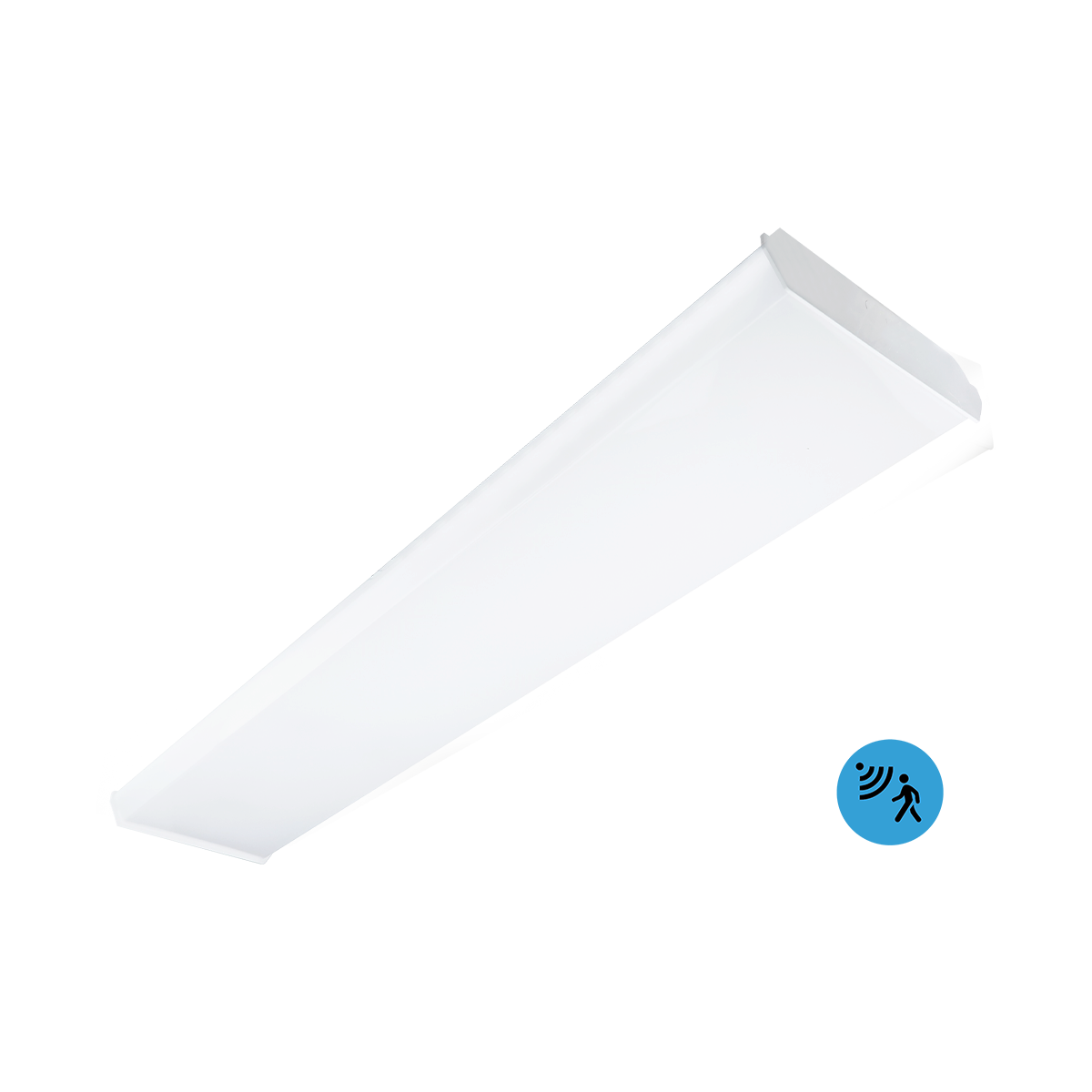 Helios - 4FT WIDE BODY WRAP AROUND FIXTURE with Integrated Microwave Sensor - Selectable Wattage 30/40/50/60W - Selectable CCT 3500/4000/5000K - 12... — Title: Default Title