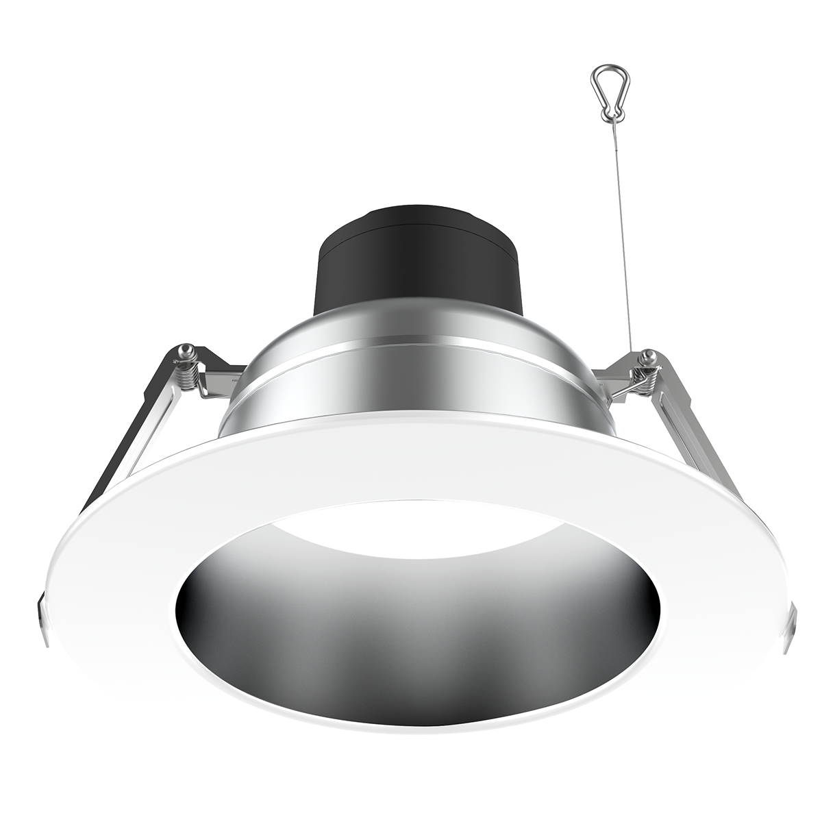 Product Display Visual of the SKU: RENO-DL8-MW-DV-MCCT-AL for Marketing of theReno 8" Aluminum Commercial Downlight

Selectable Wattage 18/27/36W | Selectable CCT 27/30/35/40/50K | 120-347V | 3IN1 Dimming 0-10V/Triac/ELV |White Trim | RENO-DL8-MW-DV-MCCT-AL