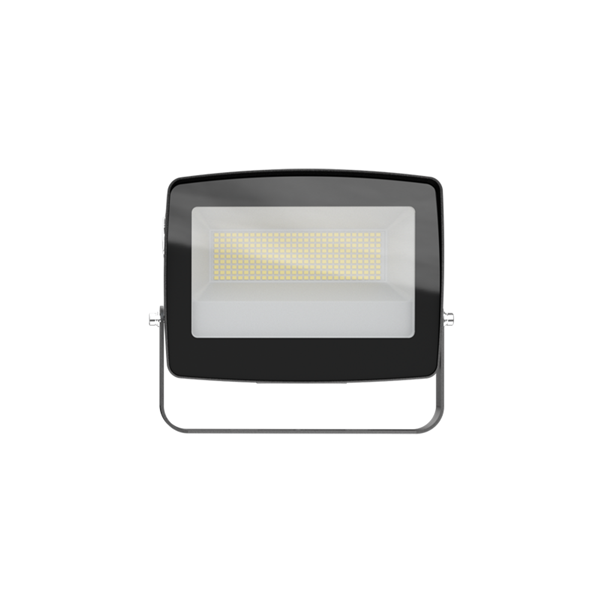 Aries - Flood Light R1 - Yoke Mount - Selectable Wattage 10/20/35W - Selectable CCT 3000/4000/5000K - 120-347V — Reflector: R1