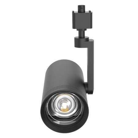 Story - 30W Track Head - Selectable CCT 2700/3000/3500/4000/5000K - H-Type - Angle Adjustable - 120V — Finish: Black