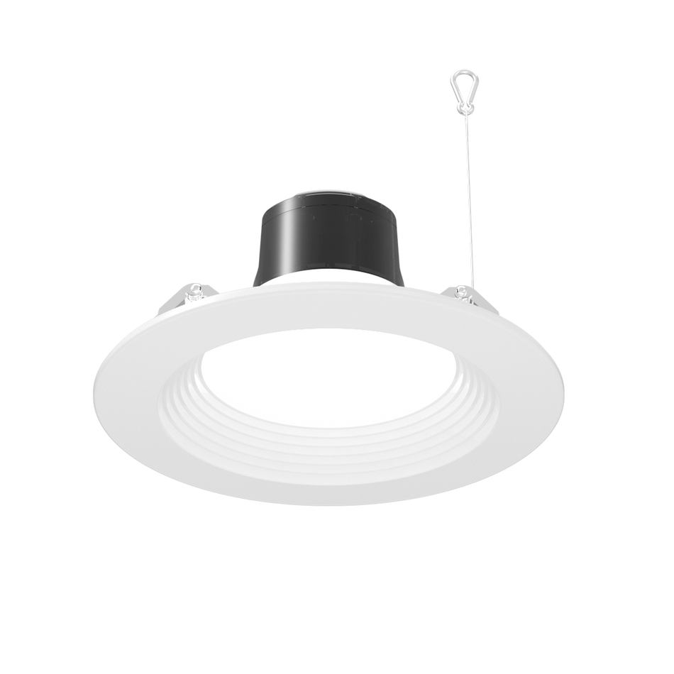 Reno Zeta - 8" Commercial Downlight - Selectable Wattage 18/27/36W - Selectable CCT 2700/3000/3500/4000/5000K - 120-347V - White Finish | RENO-DL8-MW-DV-MCCT-G2