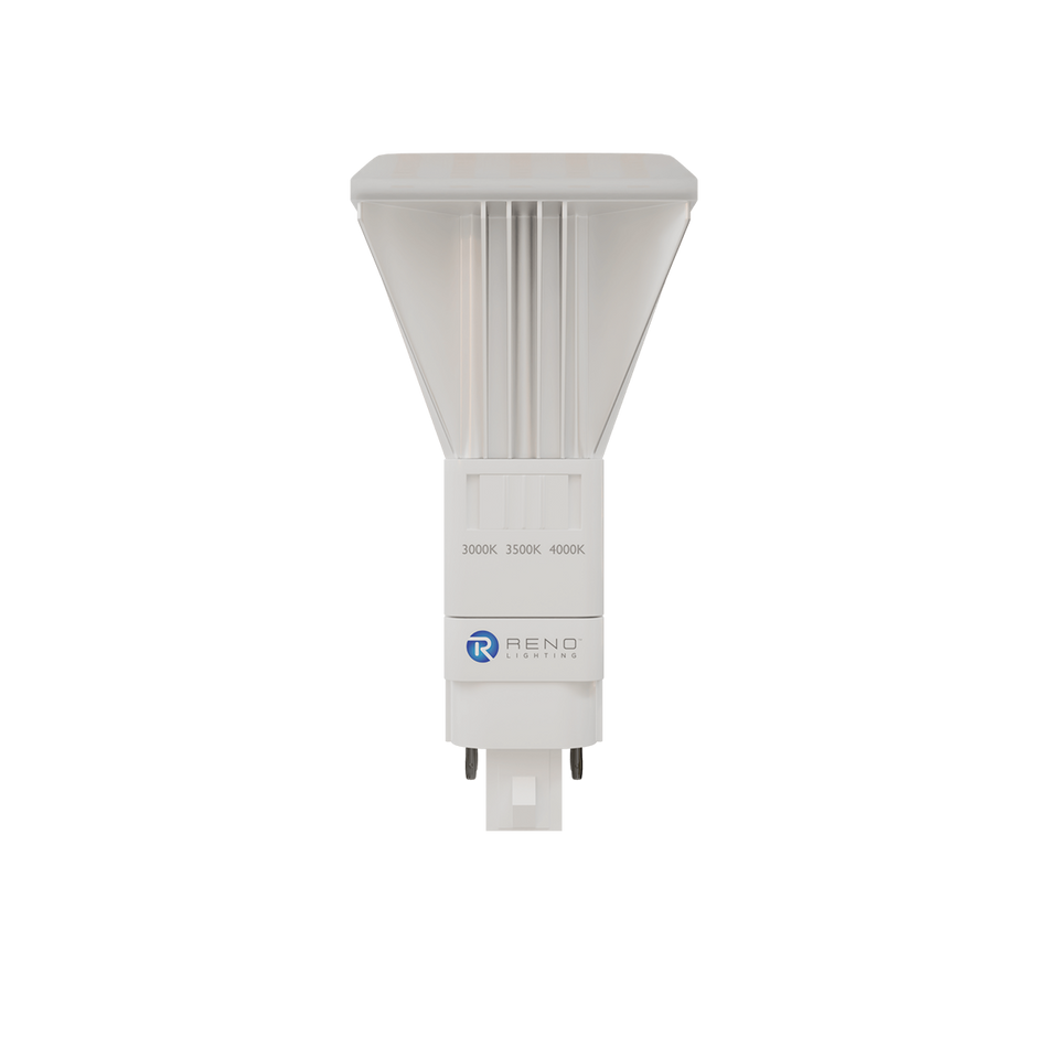 Reno 4 PIN Vertical Lamp - G24Q - 11W - 1100LM - Selectable CCT 30/35/40K | WLL-LED9/4P/V/MCCT
