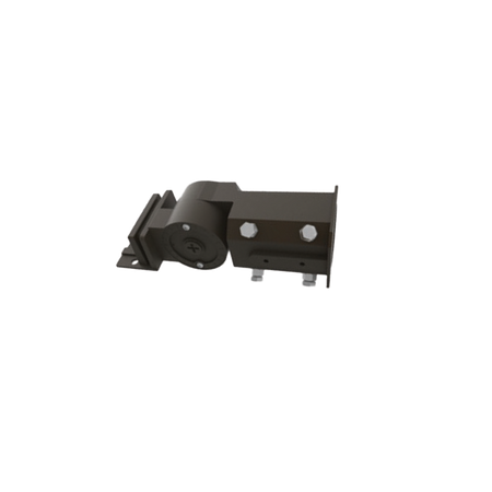 Reno Aries - Slip Fitter for Shoebox Fixture — Color: Black