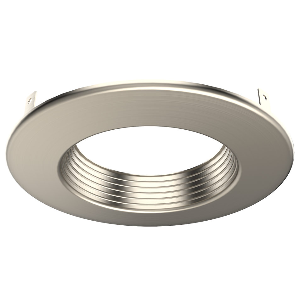 Zeta - 10" Trim for Prime Commercial Downlight — Finish: Brushed Nickel