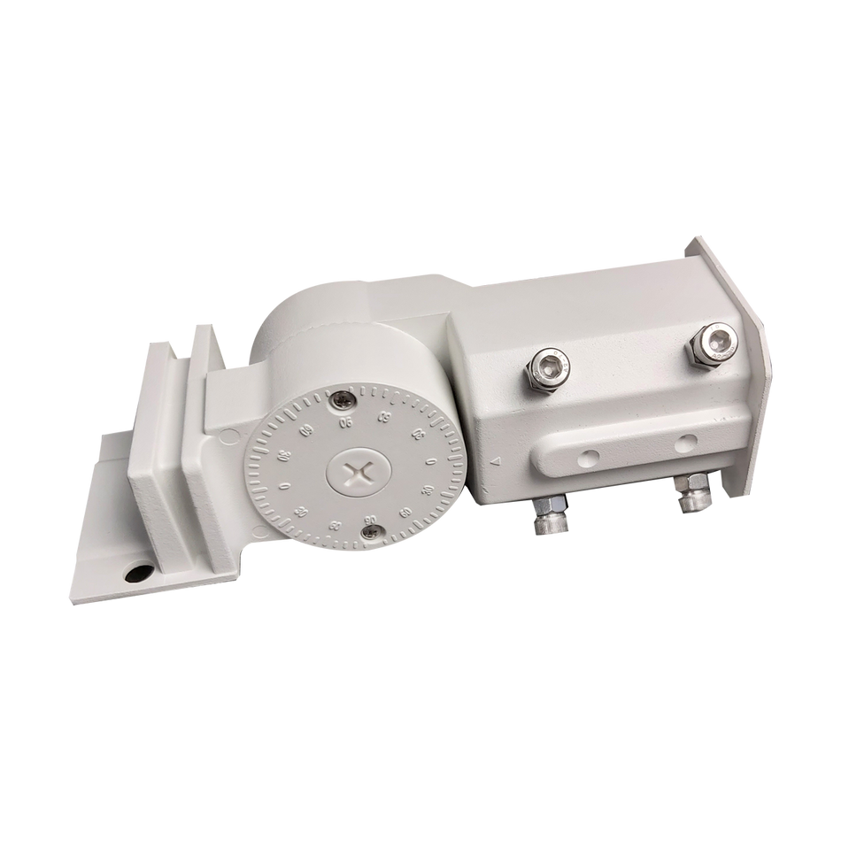 Reno Aries - Slip Fitter for Shoebox Fixture — Color: White