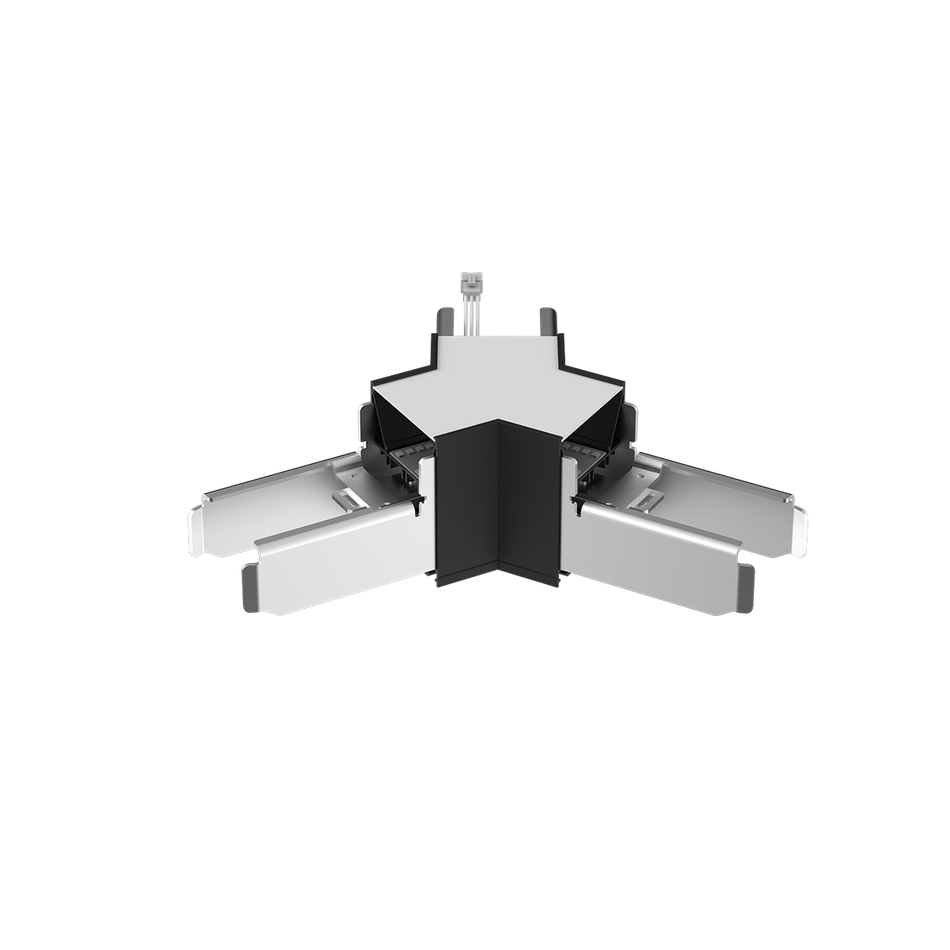 Array - Y Connector for Architectural Strip — Finish: Black