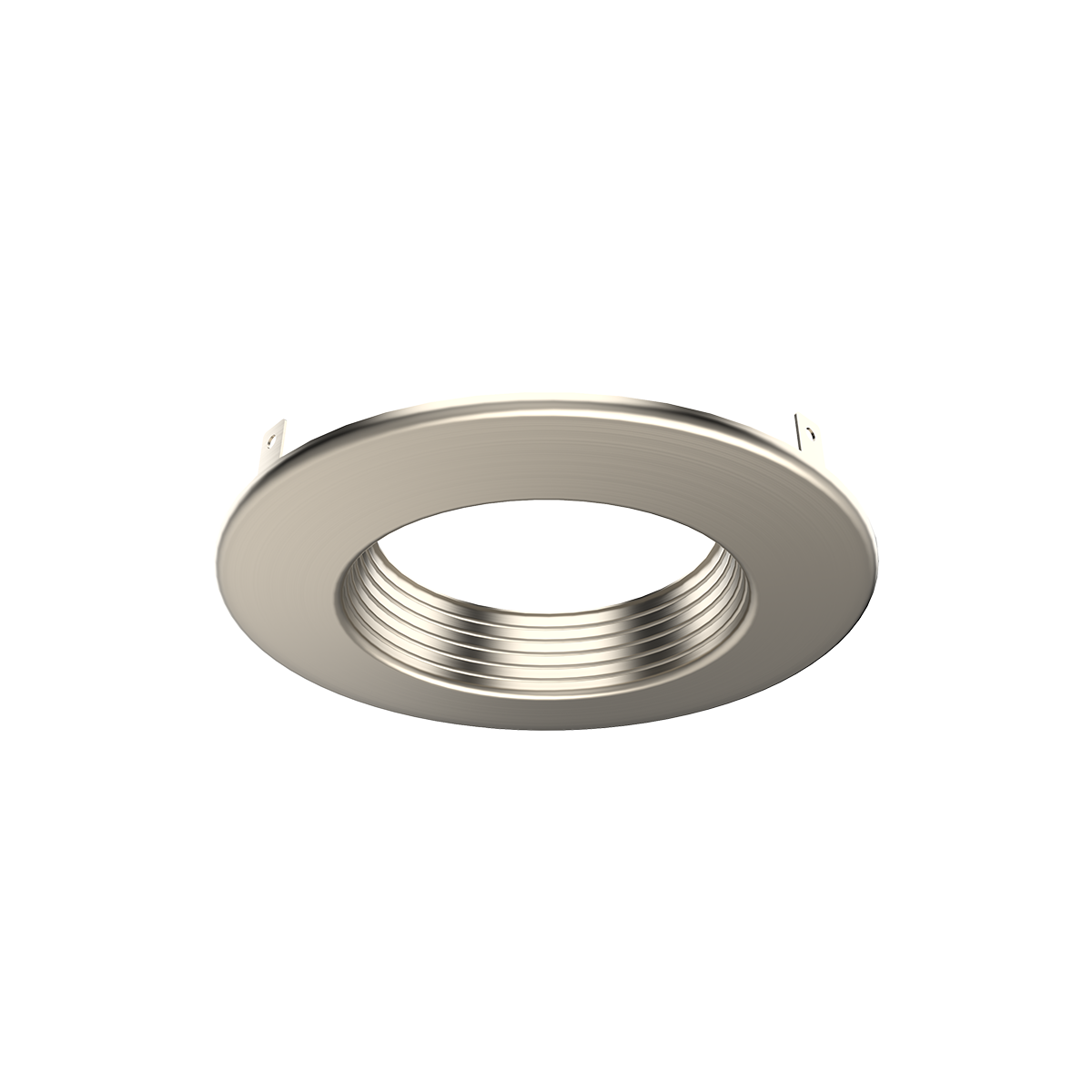 Zeta - 4" Trim for Prime Commercial Downlight — Finish: Brushed Nickel