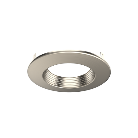 Zeta - 4" Trim for Prime Commercial Downlight — Finish: Brushed Nickel