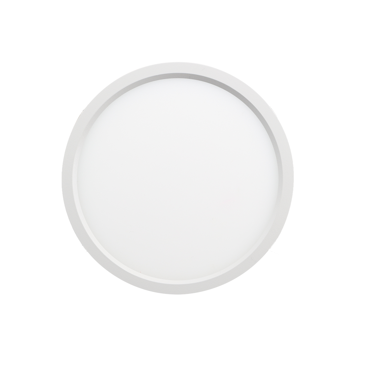 Sol - 15" Slim Surface Round - 30W - 2000LM - Selectable CCT 27/30/35/40/50K - 120V — Finish: White
