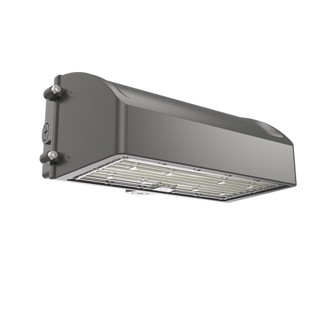 Gemini - CUT OFF Wall Pack R2 - Selectable Wattage 80/100/120W - Selectable CCT 3000/4000/5000K - Includes DC Button Photocell - 120-347V — Title: Default Title