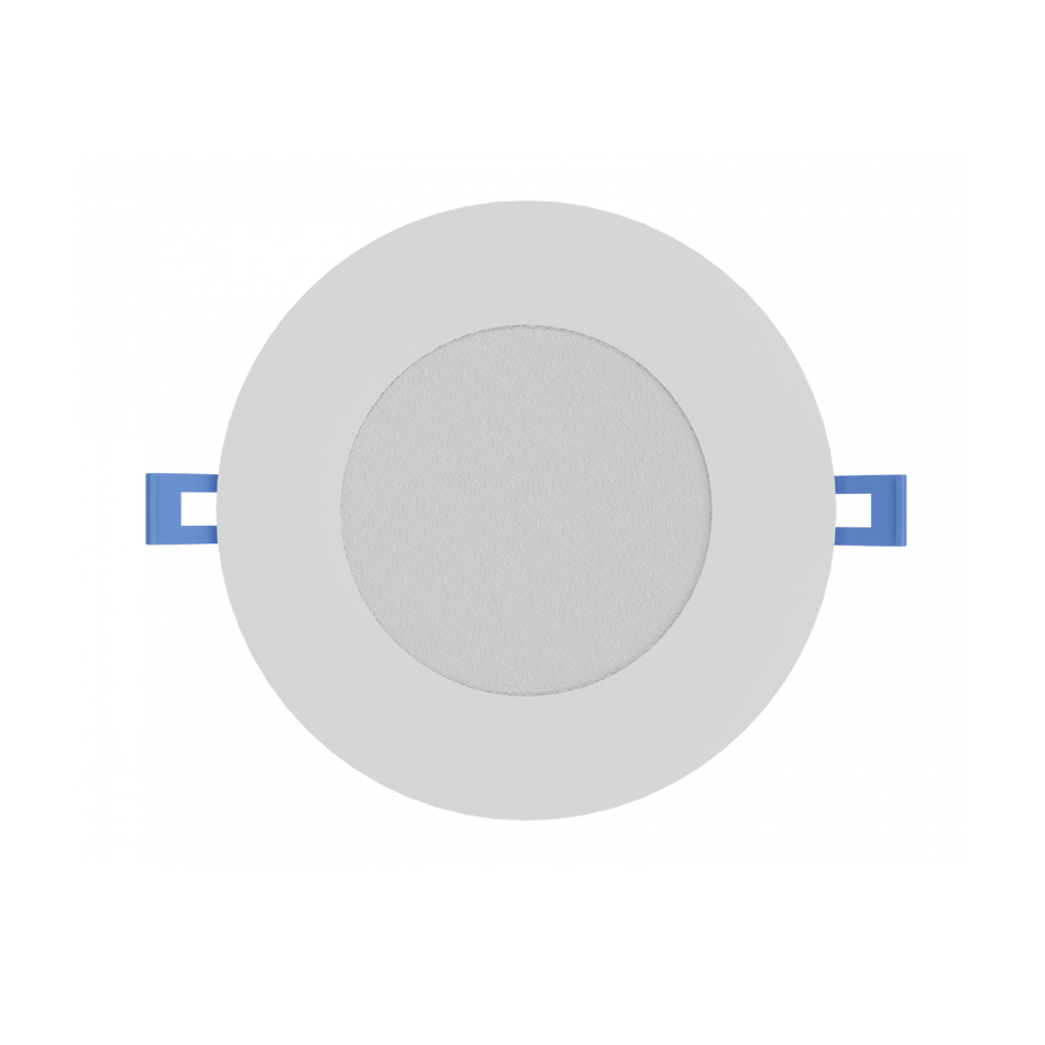 Reno 4" SLIM Recessed Downlight 

12W | Selectable CCT 27/30/35/40/5000K | FT6 CABLE |  120V | White Finish | RENO-4-S12W-MCCT-WH