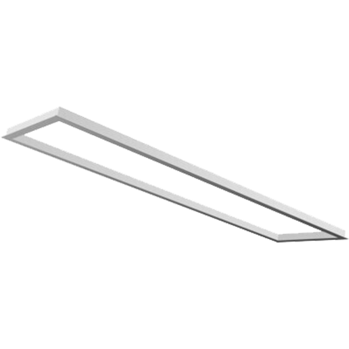 Recessed Flange Kit for 1X4 Fixtures