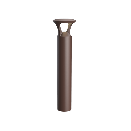 Sylo - Architectural Bollard Fixture - Selectable Wattage 14/19/24W - Selectable CCT 30/40/50K - 120-347V - Built-in Photocell — Title: Default Title