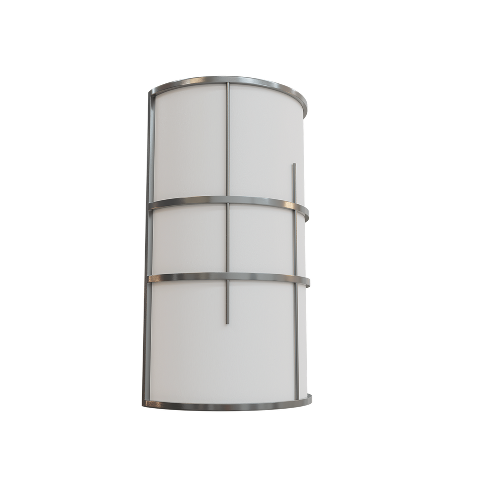 Deco - Brushed Nickel Wall Sconce - 16W - Selectable CCT 3000/4000/5000K - 120V — Title: Default Title