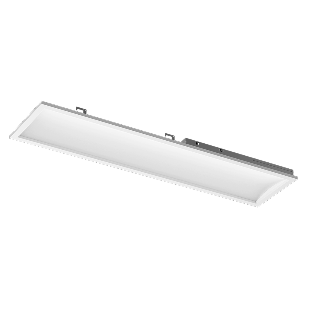 Aim - 1x4 Indirect Curved Panel - Selectable Wattage 25/30/40W - Selectable CCT 35/40/5000K - 120-347V - White Finish — Title: Default Title