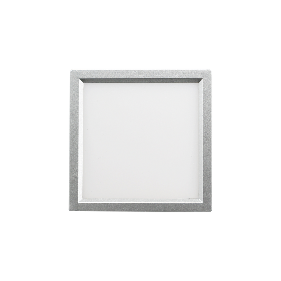 Reno Sol - 5" Slim Surface Square - 10W - 600Lm - Selectable CCT 2700K, 3000K, 3500K, 4000K, 5000K - 120V | RENO-S5R-MCCT-10W-WH-SQ