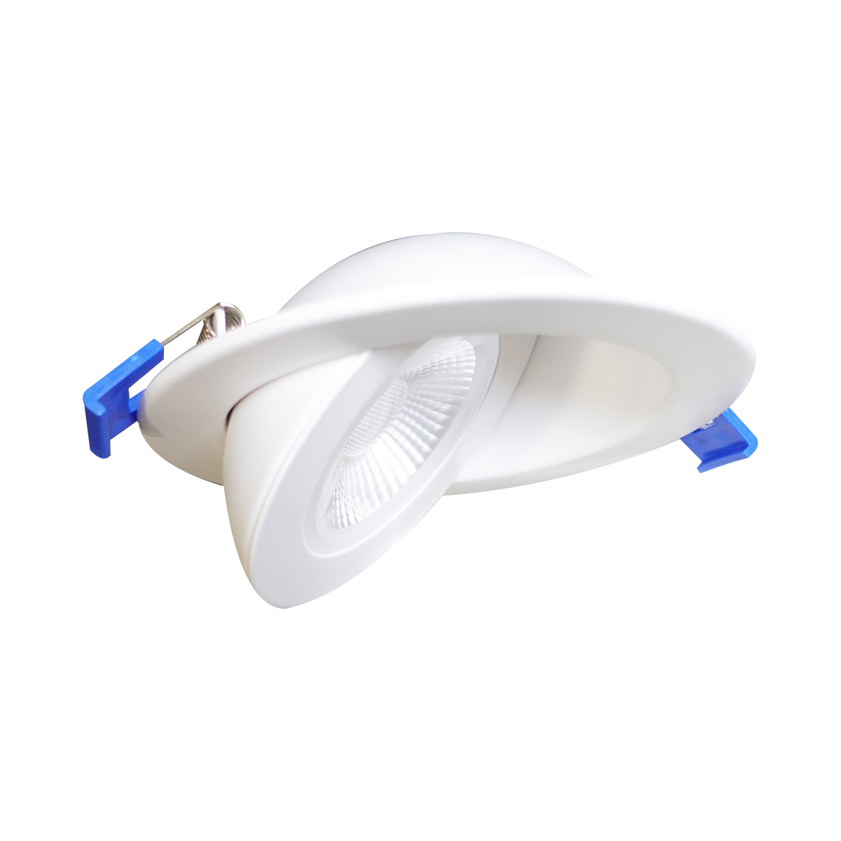 Product Display Visual of the SKU: RENO-LED-4-S9W-FG-5CCT-WH for Marketing of theReno LED Floating Gimbal Pot light 4" | RENO-LED-4-S9W-FG-5CCT | RENO-LED-4-S9W-FG