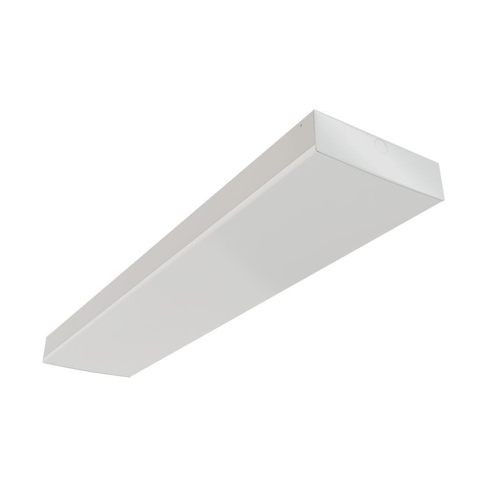 Helios - 4FT Wrap Around Fixture - Selectable Wattage 22/28/36/44W - Selectable CCT 3500/4000/5000K - 120-347V - White Finish — Title: Default Title