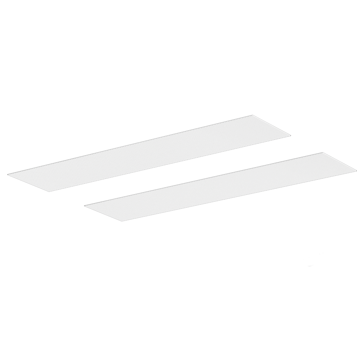 Apex - 45DEG Lens for R1 ECO LINEAR HIGHBAY (2pcs/Set) — Beam Angle: 110D, Reflector: R2