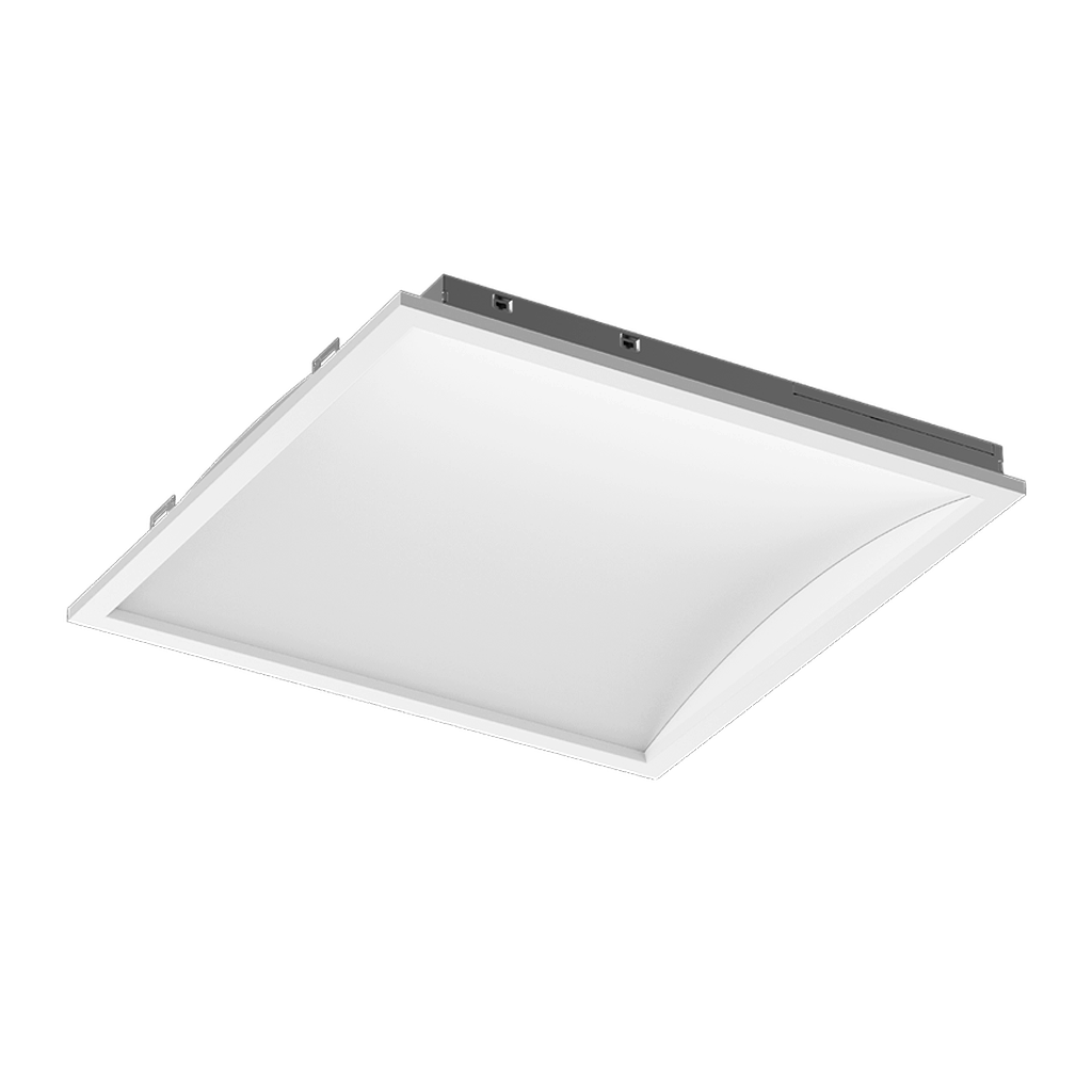Aim - 2x2 Indirect Curved Panel - Selectable Wattage 25/30/40W - Selectable CCT 35/40/5000K - 120-347V - White Finish — Title: Default Title