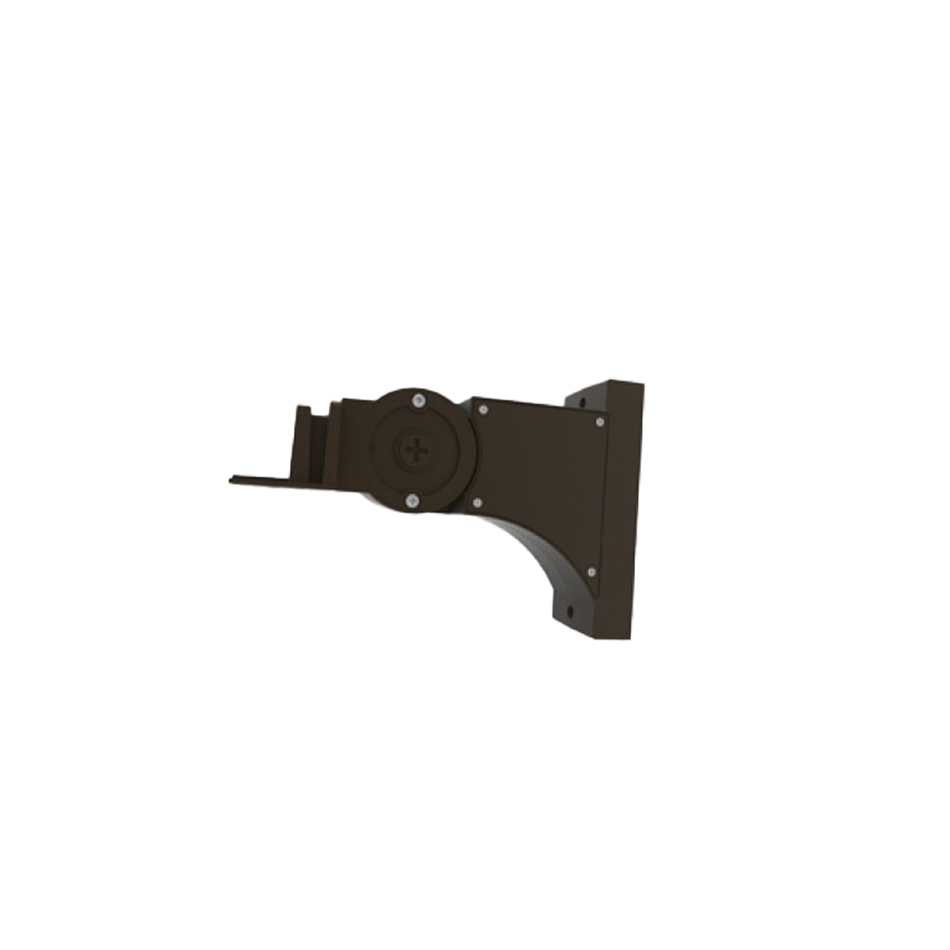 Reno Aries - Straight Arm for Shoebox Fixture — Color: Black