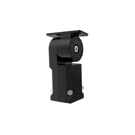 Product Marketing Image of Simply Secured SKU: RENO-FL-R3-SF by Vendor Reno Lighting Product Reno Aries - Slip Fitter Mount Accessory for R3 (R54023) Flood Model - Black Finish | RENO-FL-R3-SF