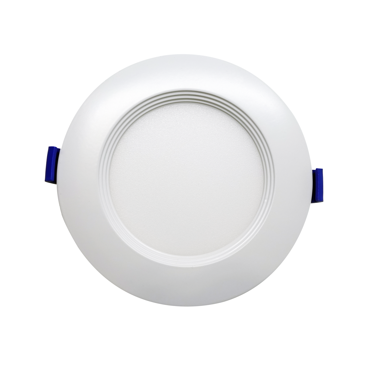 Product Display Visual of the SKU: RENO-4-S12W-MCCT-BF-WH for Marketing of theReno 4" Baffle Trim Slim Recessed Downlight 

12W | Selectable CCT 27/30/35/40/5000K | 120V | White Finish | RENO-4-S12W-MCCT-BF-WH