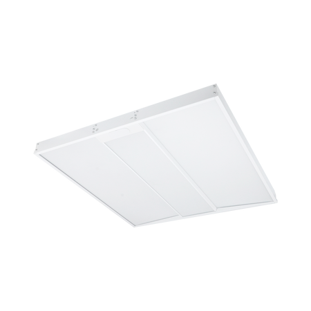 Prism - 2x2 Architecture Troffer - Selectable Wattage 20/25/30/40W - Selectable CCT 3500/4000/5000K - 120-347V - White Finish — Title: Default Title