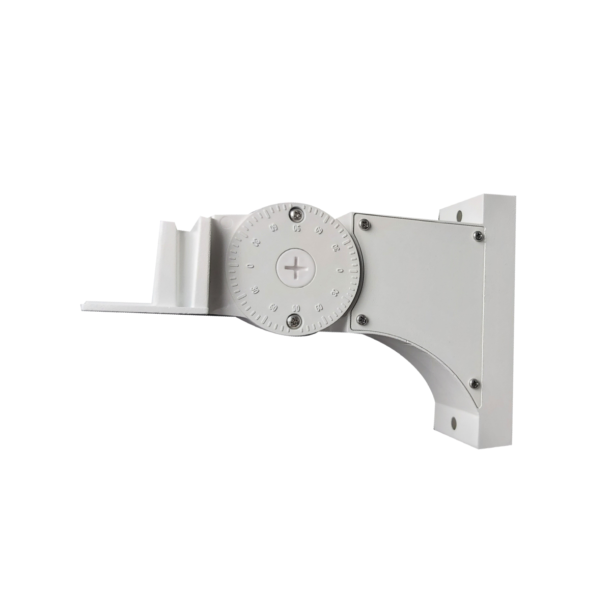 Reno Aries - Straight Arm for Shoebox Fixture — Color: White