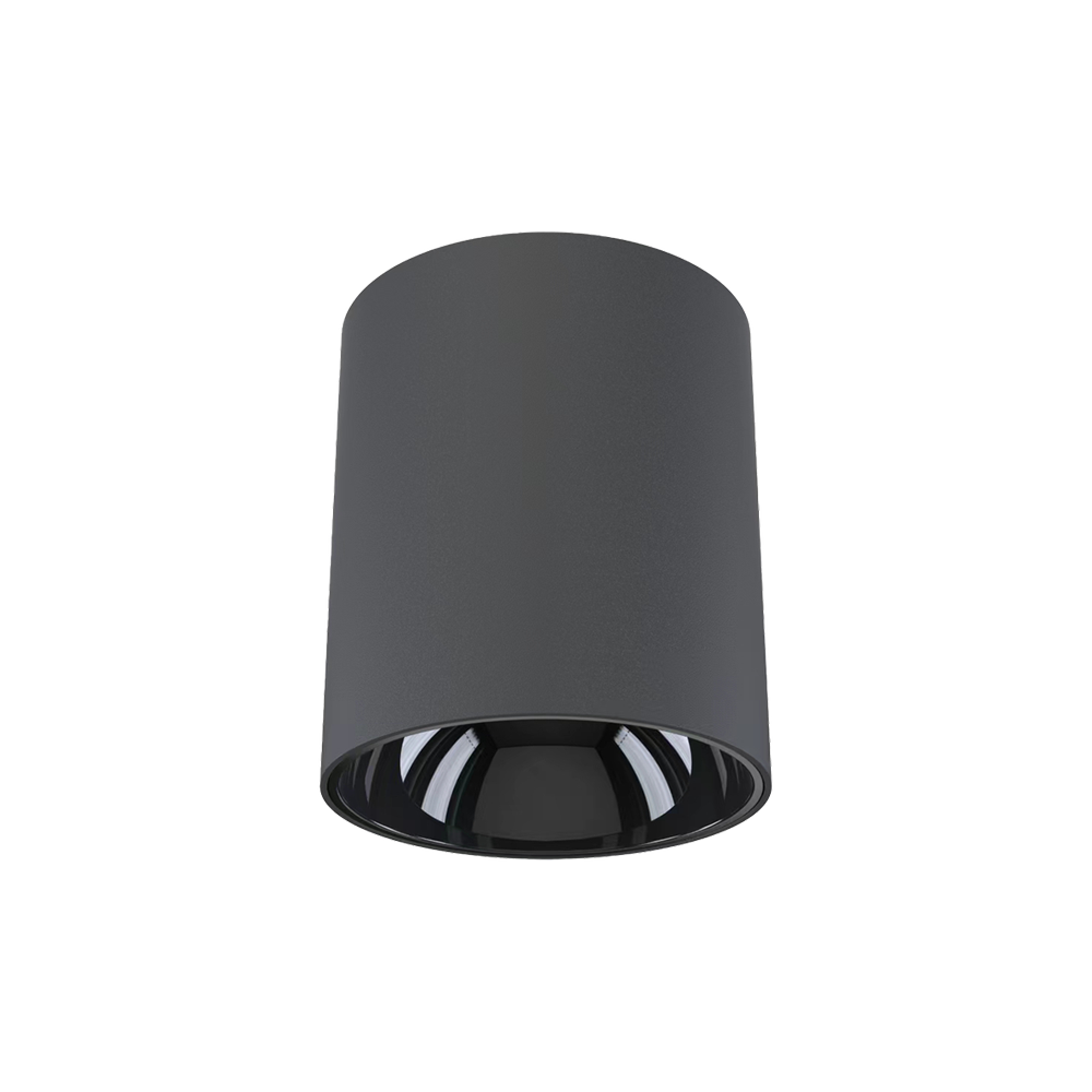 Story - 4.5" Ceiling/Pendant/Track Cylinder Light - 30W - Selectable CCT 27/30/35/40/50K - 120V — Finish: Black