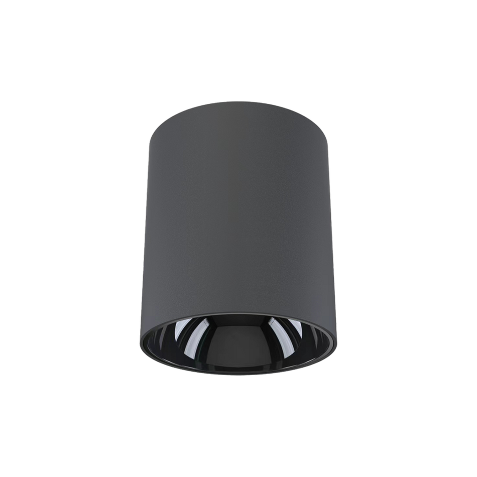 Story - 4.5" Ceiling/Pendant/Track Cylinder Light - 30W - Selectable CCT 27/30/35/40/50K - 120V — Finish: Black