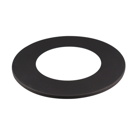 Brilliance - Black Magnetic Trim 4" Magnetic Pot light — Finish: Black