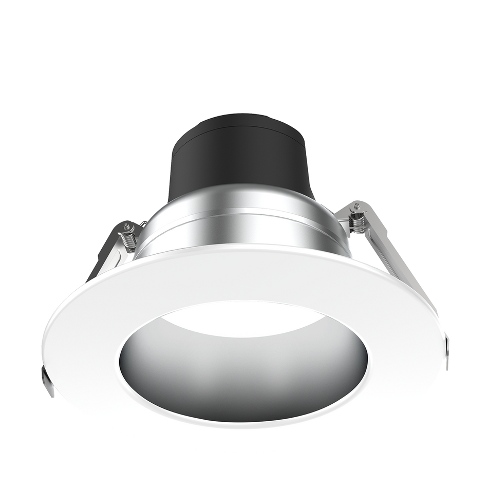 Reno 6" Aluminum Commercial Downlight

Selectable Wattage 10/16/27W | Selectable CCT 27/30/35/40/50K | 120-347V | 3IN1 Dimming 0-10V/Triac/ELV | White Trim | RENO-DL6-MW-DV-MCCT-AL